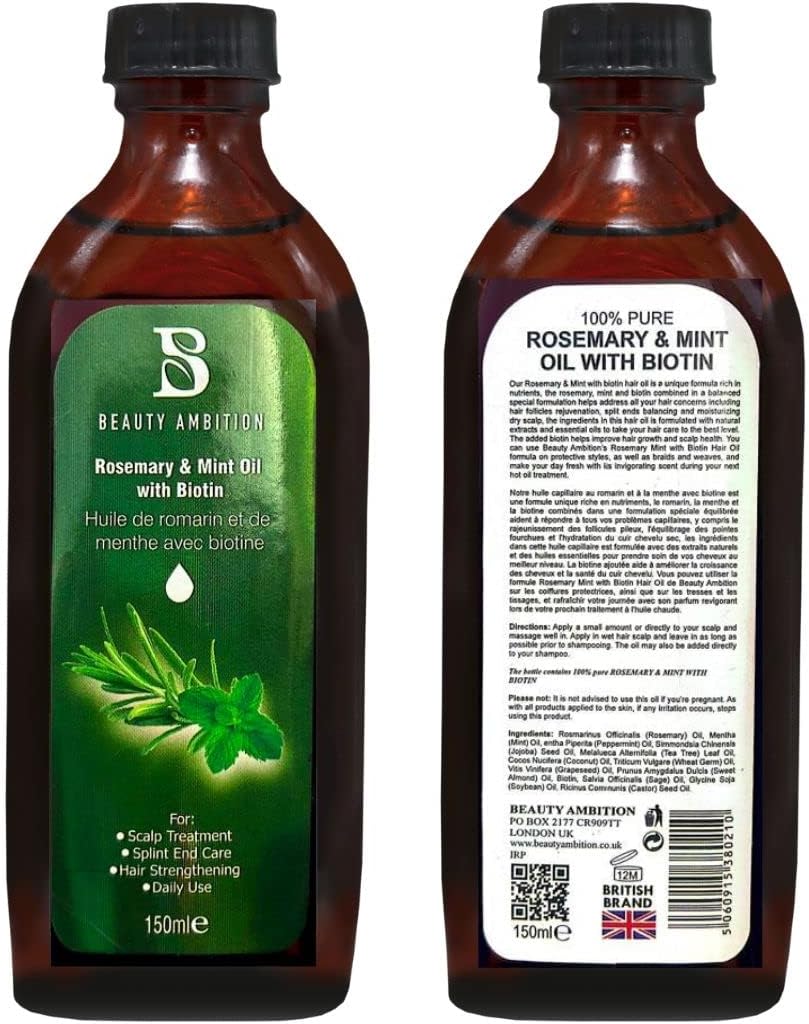 Rosemary & Mint Oil with Biotin